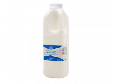 Whole Milk -  Poly Bottle (1 Litre)