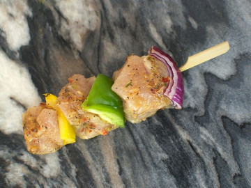 2 x Ginger, Chilli & Lime Chicken Kebabs