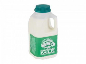 Kosher Semi-Skimmed Milk - Poly Bottle (500ml)