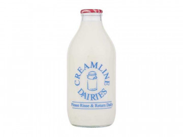 Homogenised Milk - Glass Bottle (568ml/Pint)