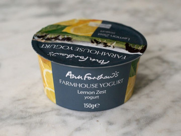 Ann Forshaw's Farmhouse Yogurt Lemon Zest (150g)