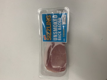 Back Bacon - Unsmoked (250g)