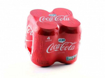 Coke Multipack Cans (4 x 330ml)