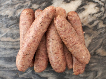 Cracked Black Pepper Sausages ( 8 sausages / 1kg)