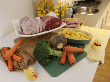 Easter Hamper With Veg Bundle