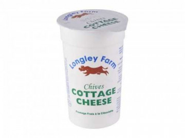 Longley Farm Cottage Cheese with Chives (250g)