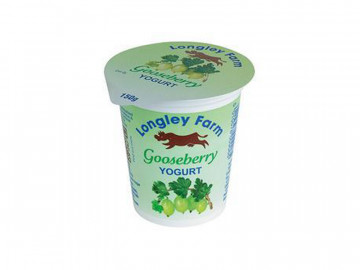 Longley Farm Gooseberry Yogurt (150g