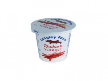 Longley Farm Rhubarb Yogurt (150g)