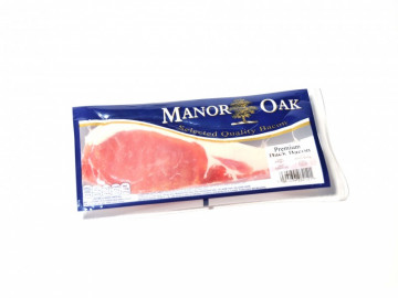 Manor Oak Back Bacon - Unsmoked (200g)