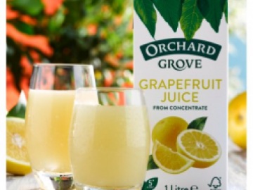 Orchard Grove Grapefruit Juice Carton (1 litre/ Carton)