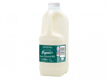 Organic  Semi-Skimmed Milk - Poly Bottle (2 Litre)