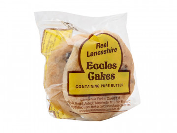 Real Lancashire Eccles Cakes x 2