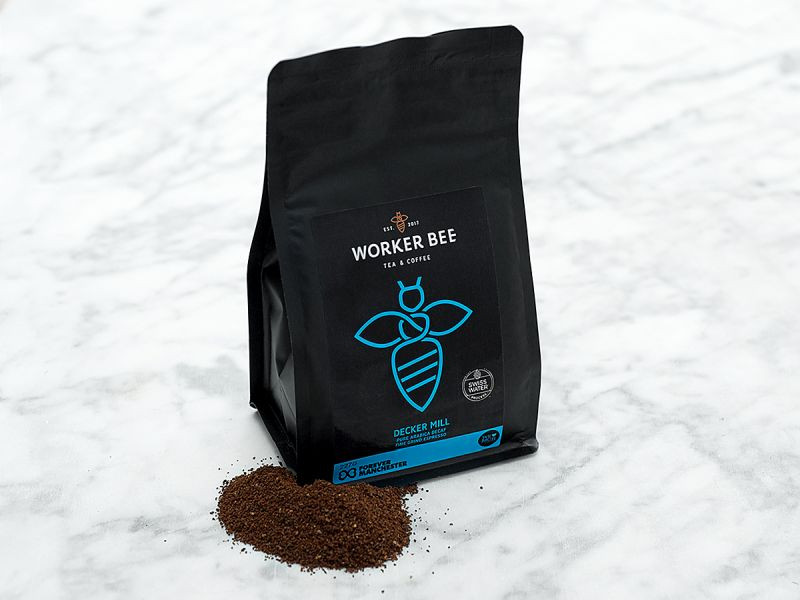 Worker Bee Decker Mill Ground Coffee Decaffeinated