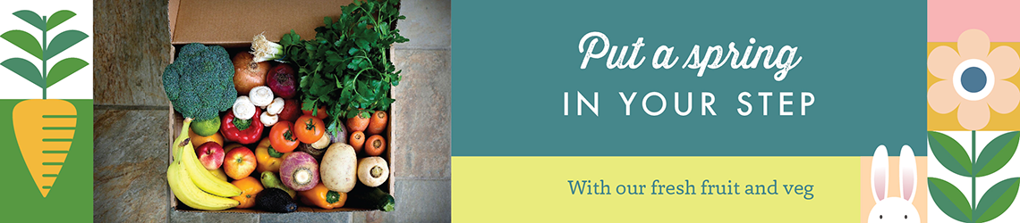 Fresh locally sourced veg