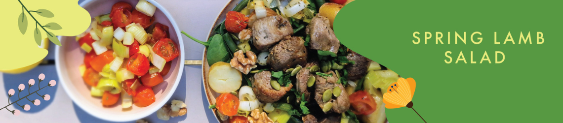 Spring Lamb Salad