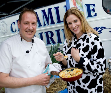Celebrity Chef Nigel Brown and Creamline Dairies team up!