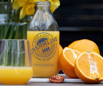 Enjoy a sip of sunshine with our orange juice special offer
