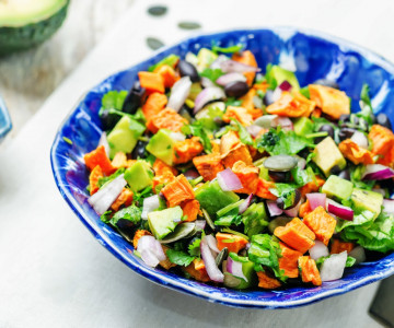 In season recipe focus: Roasted Sweet Potato Salad