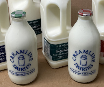 Introducing Creamline’s organic milk range