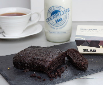 Treat yourself to a SLAB from our new range of indulgent cakes and puddings