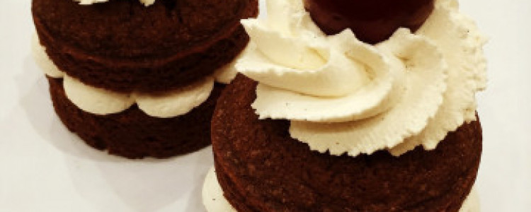 A sweet addition to your coronation afternoon tea: chocolate and cherry cakes recipe