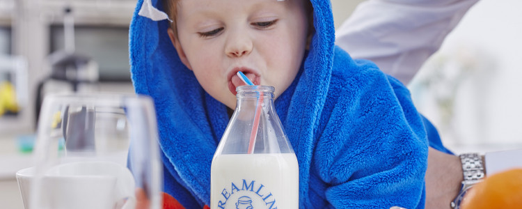 Back to basic Brits reach for the bottle milk