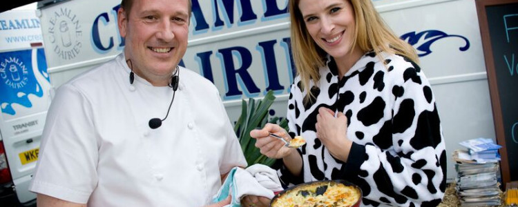 Celebrity Chef Nigel Brown and Creamline Dairies team up!