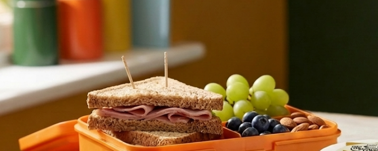 3 easy packed lunches made with local ingredients