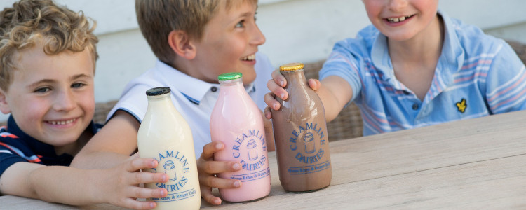 It's not just milk that comes in our glass bottles!