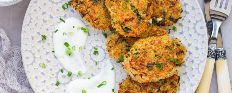 Recipe Focus: Spicy Carrot and Coriander Fritters