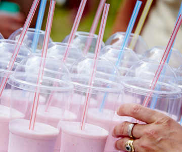 Strawberry Ice-Cream Cooler