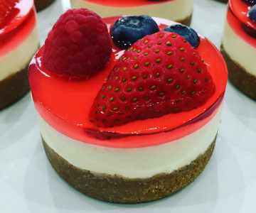 Summer Fruits Cheesecake