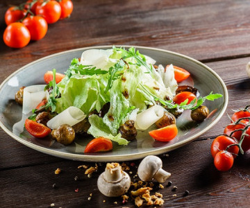 Warm Mushroom Salad