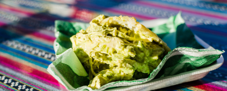 Chicken and Avocado Arepas