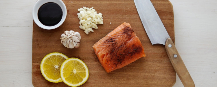 Goan Spiced Salmon with Raita