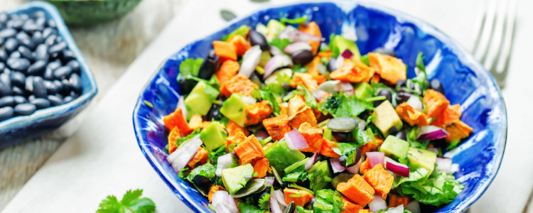 Roasted Sweet Potato Salad