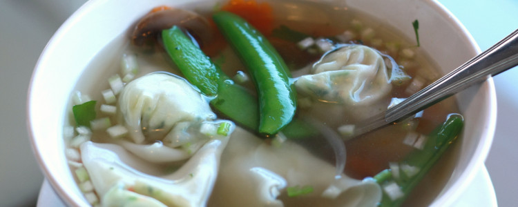 Vegetable Wonton Soup