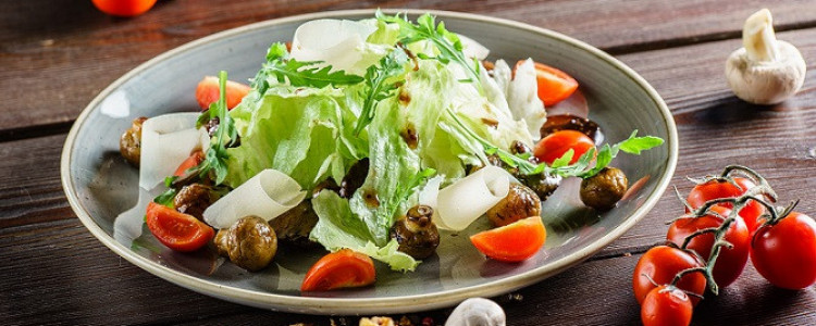 Warm Mushroom Salad