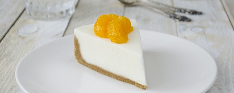 Zingy Orange Cheesecake